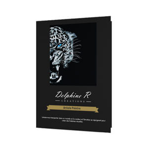 Dépliant Delphine R Création recto
